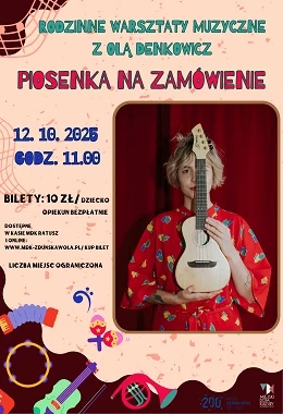Rodzinne warsztaty muzyczne z Olą Denkowicz