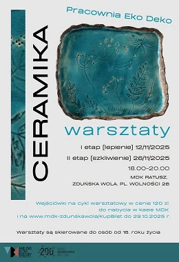 WARSZTATY CERAMICZNE LISTOPAD 2025