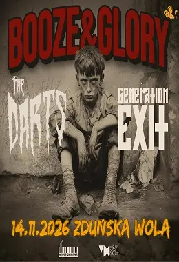 Koncert Booze&Glory / The Darts / Generation Exit